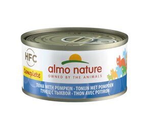 Almo Nature консервы полнорационные для кошек, с тунцом и тыквой (1,68 кг)