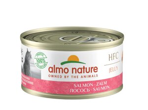 Almo Nature консервы с лососем желе для кошек (1,68 кг)