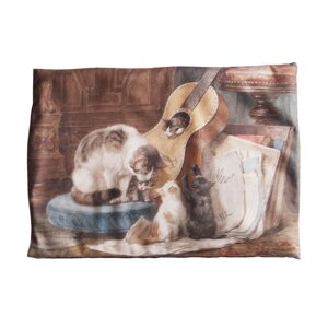 Антицарапки матрас для кошек с валерианой Генриетта Рённер - Музыканты (45х32 см)