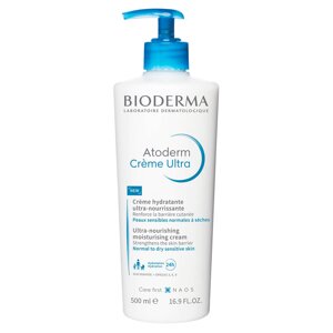 Atoderm Питательный увлажняющий крем для тела и лица, 500 мл, Bioderma