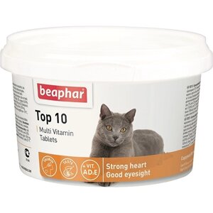 Beaphar мультивитамины для кошек, 180 таб. (170 г)