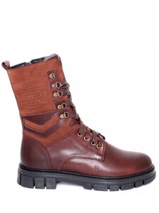 Ботинки Shoiberg мужские зимние, размер 40, цвет коричневый, артикул 758-21-02-02M