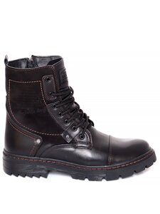 Ботинки Тофа мужские зимние, цвет черный, артикул 609902-6