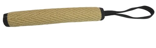 BOW WOW палка джутовая одинарная с прорезиненной ручкой (натуральная) (230 г)