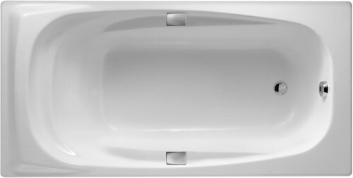 Чугунная ванна Jacob Delafon Super Repos 180x90 с отверстиями для ручек E2902-00