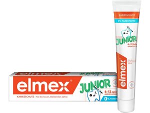Детская зубная паста Junior от 6 до 12 лет, 75 мл, Elmex