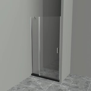 Душевая дверь в нишу BelBagno Uno 100х190 прозрачное стекло