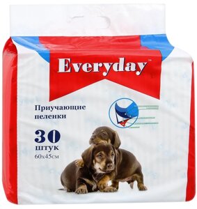 EVERYDAY впитывающие пеленки для животных (гелевые), 30 шт. (500 г)