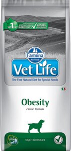 FARMINA вет. корма для собак при ожирении, для снижения и контроля веса (12 кг)