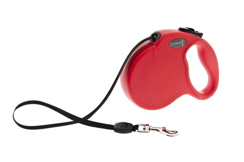 Ferribiella аксессуары рулетка-ремень для собак, красная (M)
