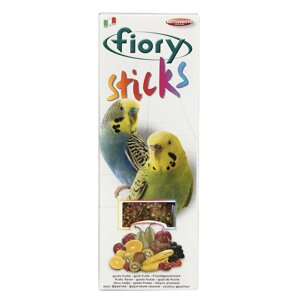 Fiory палочки для попугаев, с фруктами (60 г)