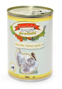 Frank's ProGold консервы консервы для кошек "Лакомая индейка"415 г)