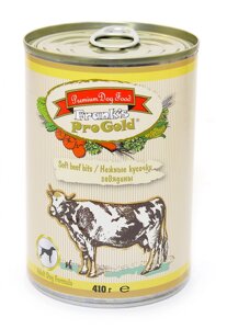 Frank's ProGold консервы консервы для собак "Нежные кусочки говядины"415 г)