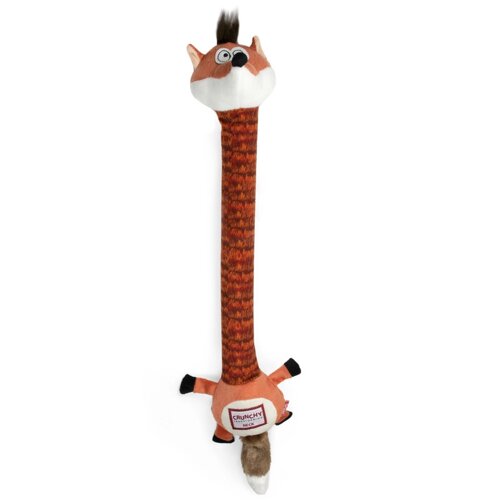 GiGwi лиса, хрустящая игрушка с пищалкой, 558 см (110 г)