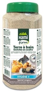 Hamiform песок для купания для грызунов с серой (1,3 кг)