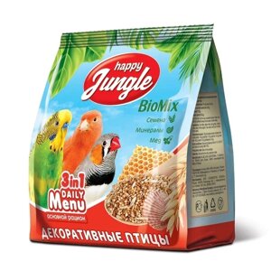 Happy Jungle корм для декоративных птиц (универсал) 350 г (350 г)