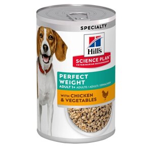 Hill's консервы консервы для взрослых собак Идеальный вес с курицей (1 шт)