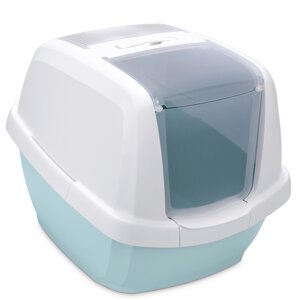 IMAC био-туалет для кошек , белый/цвет морской волны (2,85 кг)