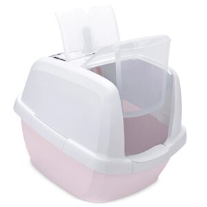 IMAC био-туалет для кошек , белый/нежно-розовый (2,85 кг)