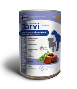 Jarvi консервы для щенков и собак всех пород с телятиной (400 г)