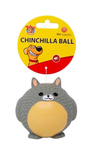Kitty City игрушка для собак "Мяч шиншиллы"50 г)