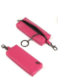 Ключница Fabretti женская демисезонная, цвет розовый, артикул QFA013D-73