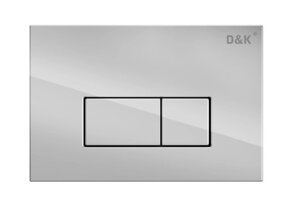 Кнопка смыва D&K Rhein DB1499001 хром