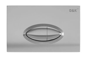 Кнопка смыва D&K Rhein. Marx DB1399001 хром
