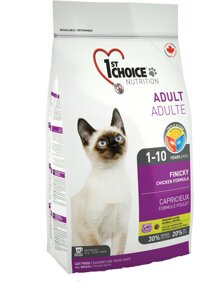 Корм 1st Choice для привередливых кошек (5,44 кг)