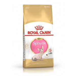 Корм Royal Canin для котят породы сфинкс: от 4 месяцев до 1 года (2 кг)