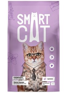 Корм Smart Cat для стерилизованных кошек с кроликом (400 г)