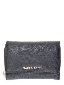Кошелек Marco Tozzi женский демисезонный, цвет черный, артикул 2-2-61101-20-990