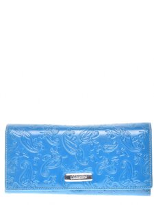 Кошелек Sergio Valentini женский демисезонный, цвет голубой, артикул 3193-035