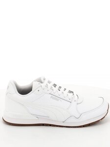 Кроссовки Puma (ST Runner V3L) мужские демисезонные, цвет белый, артикул 38485505