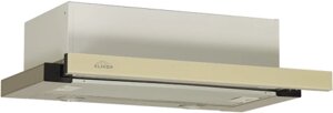 Кухонная вытяжка Elikor Интегра GLASS 45Н-400-В2Д нерж/стекло бежевое