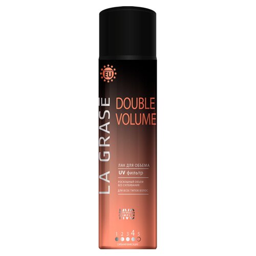 Лак для волос Double Volume, 75 мл, La Grase