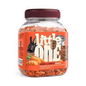 Little One сушеная морковь - лакомство для всех видов грызунов (200 г)