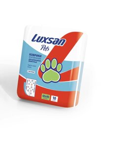 Luxsan пеленки для животных 60x90 см (100% целлюлоза) (820 г)