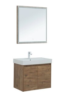 Мебель для ванной Aquanet Nova Lite 75 дуб рустикальный, 2 дверцы