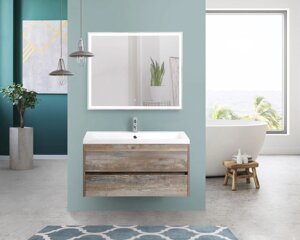 Мебель для ванной Art&Max Family-1000-2C-SO-PE Pino Esotica, подвесная