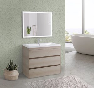 Мебель для ванной Art&Max Family-900-3C-PIA-PB Pino Bianco, напольная