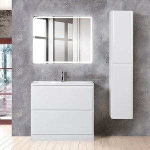 Мебель для ванной BelBagno Albano 100 напольная, bianco lucido