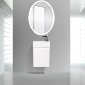 Мебель для ванной BelBagno Pietra Mini 46 L bianco lucido