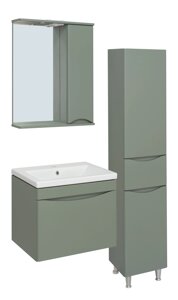 Мебель для ванной Runo Афина 60 1 ящик, цемент