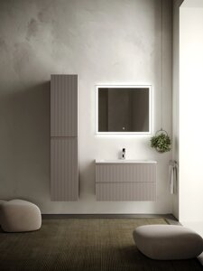 Мебель для ванной Sancos Snob R 80 SNR80SM 2 ящика, Doha Soft
