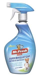 Mr. Fresh ликвидатор пятен и запаха 3в1 для собак, спрей (570 г)