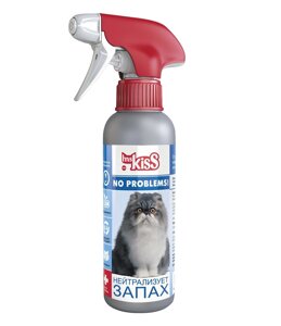 Ms. Kiss спрей No problems "Нейтрализатор запаха" для кошек (200 г)