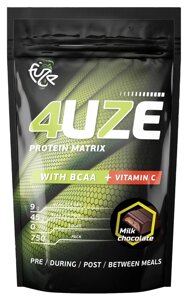 Мультикомпонентный протеин Фьюз 47%BCAA , вкус «Молочный шоколад», 750 г, Fuze
