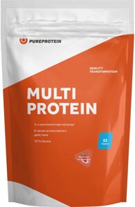 Мультикомпонентный протеин «Сливочная карамель», 1 кг, PureProtein