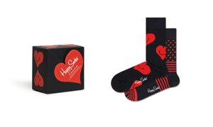 Носки Happy socks 2-Pack I Heart You Socks Gift Set XVAL02